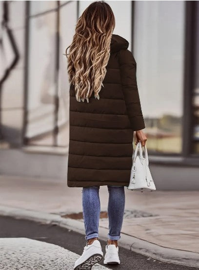 Emma | Cozy Stylish Long Puffer Coat 8