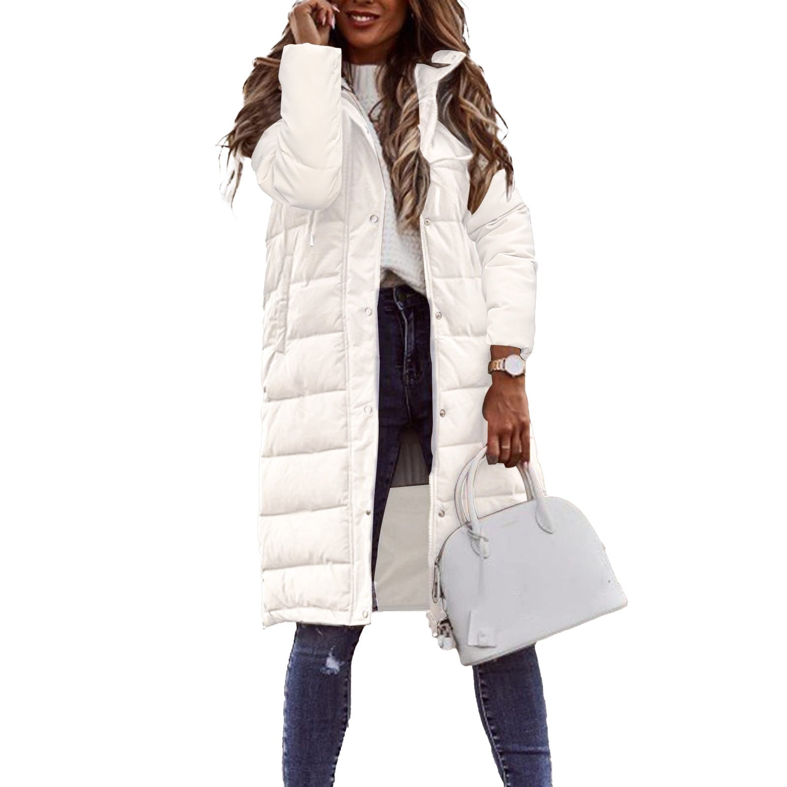 Emma | Cozy Stylish Long Puffer Coat 9