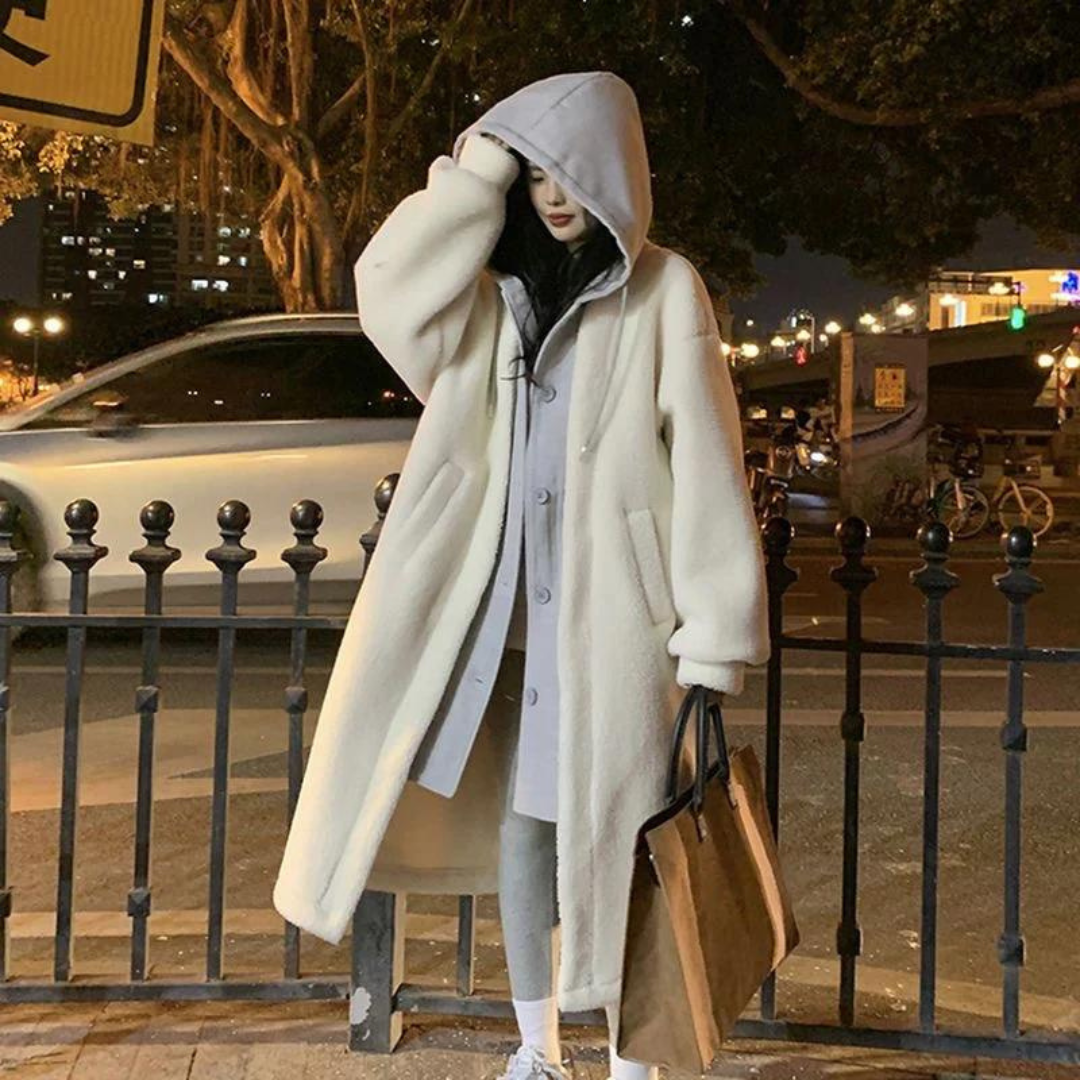 Erika | Women's Long Hooded Winter Jacket 0