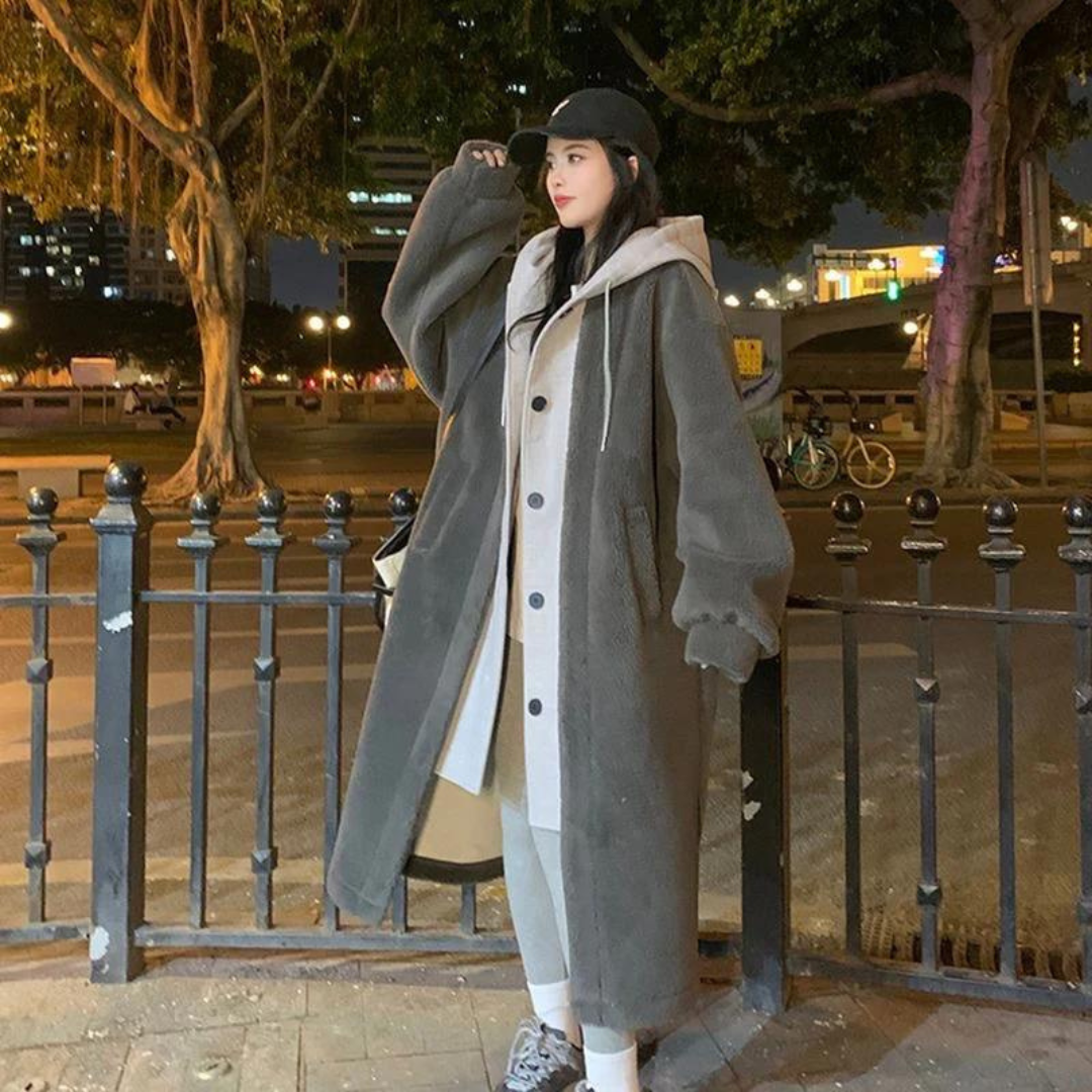 Erika | Women's Long Hooded Winter Jacket 1