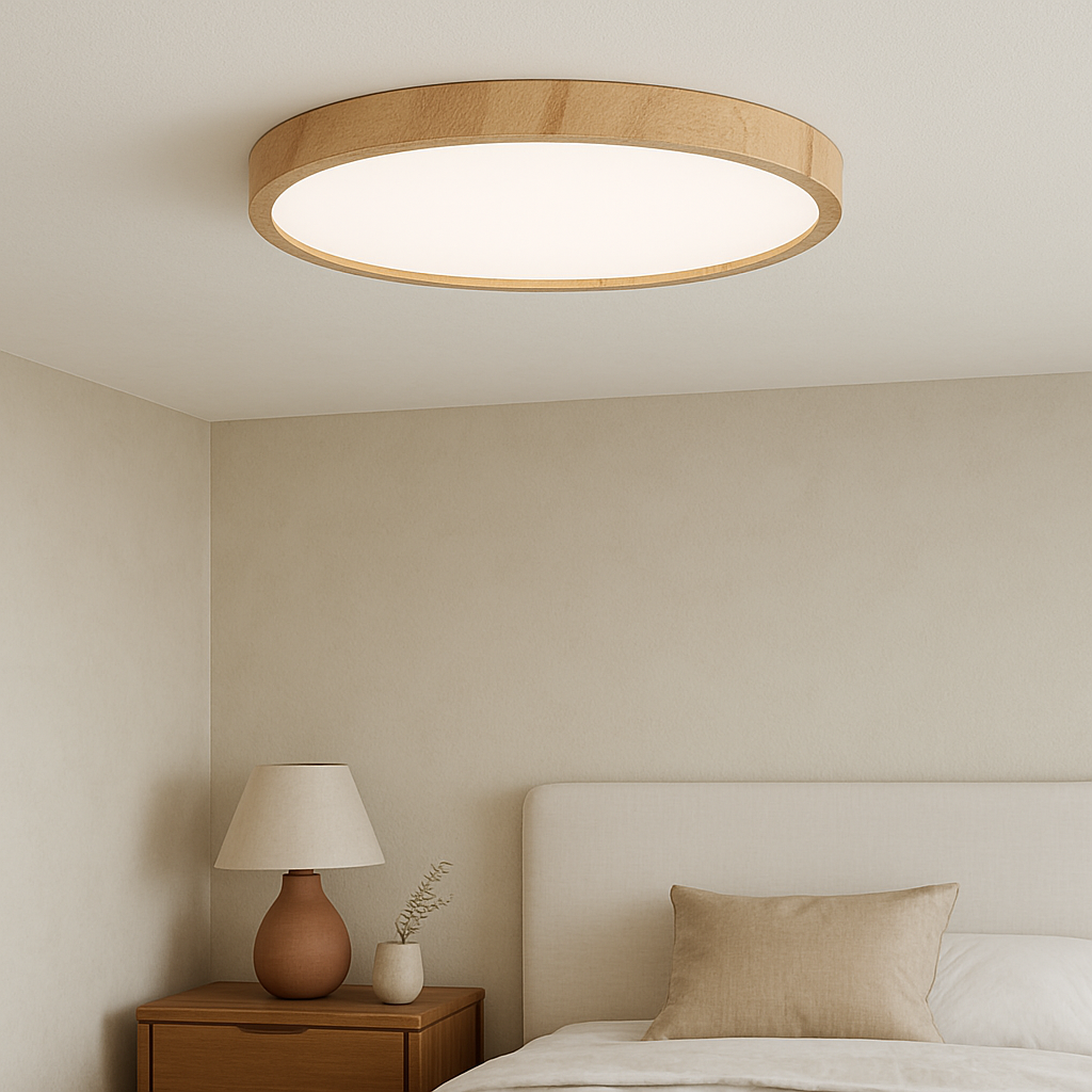 Evilon | Classic Ceiling Lamp with Wood Grain 1