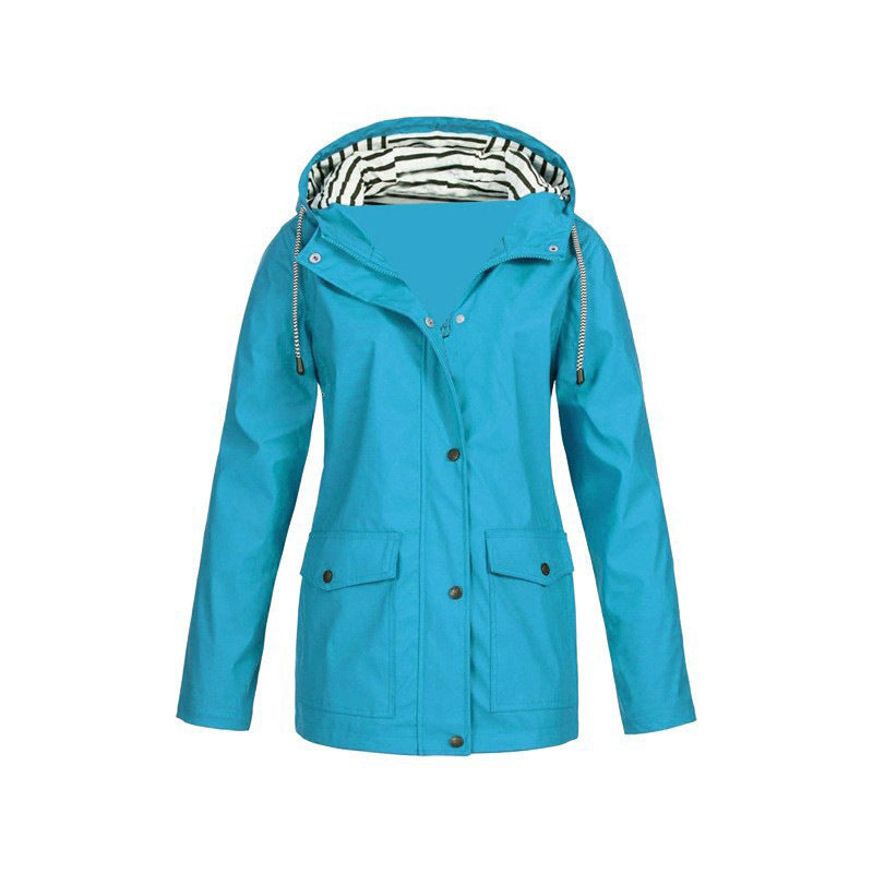 Madison | Stylish Waterproof Womens Rain Jacket with Hood 7