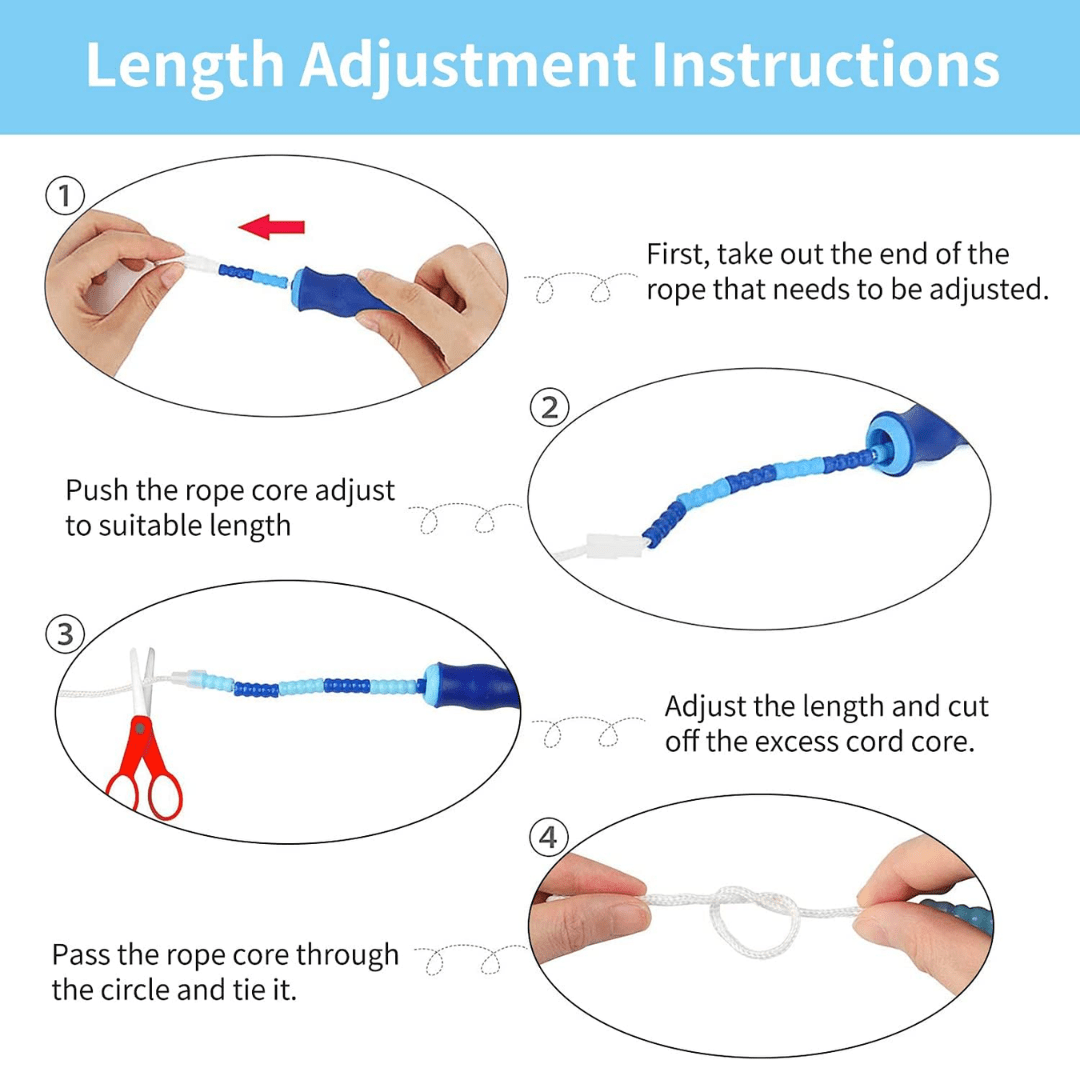 Flexirope | Adjustable Speed Skipping Rope for Fitness & Cardio Training 5