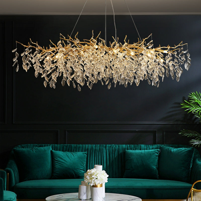 French style glass chandelier 2