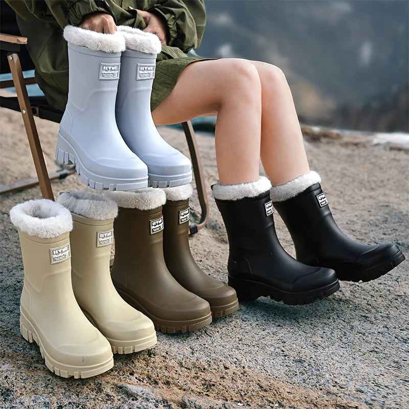 FrostGuard | Women’s Waterproof Thermal-Lined Winter Boots
