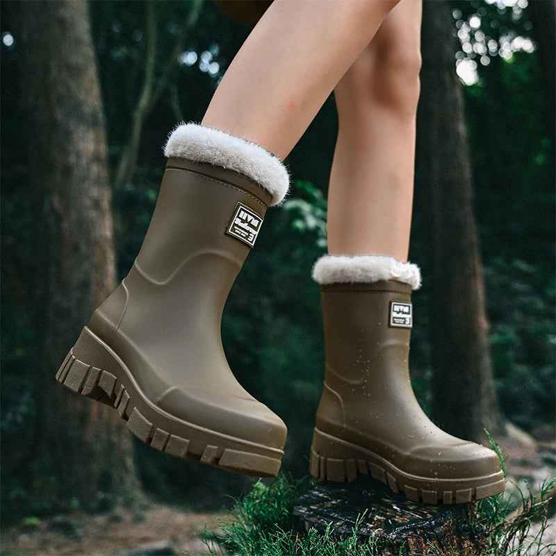 FrostGuard | Women’s Waterproof Thermal-Lined Winter Boots