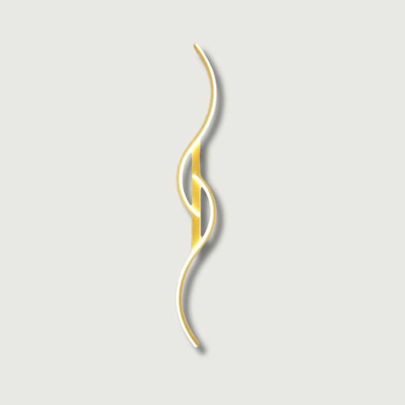 GlowCraft – Contemporary LED Wall Light with Artistic Design 1