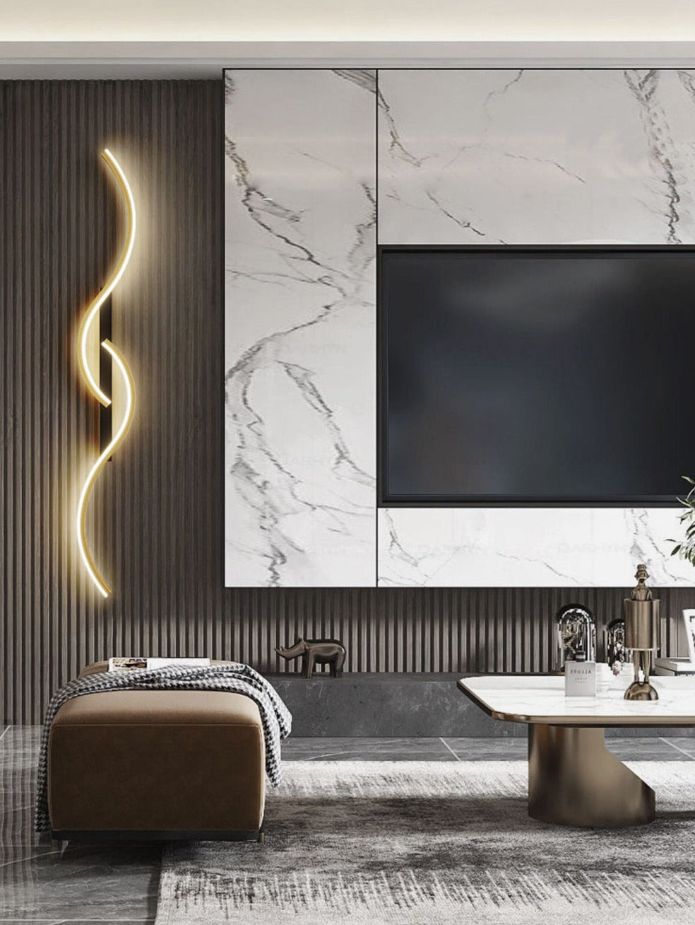 GlowCraft – Contemporary LED Wall Light with Artistic Design 6