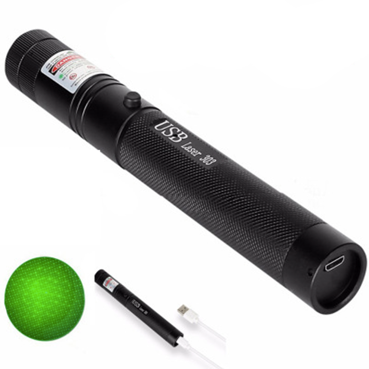 High-Performance USB Rechargeable Flashlight with Adjustable Focus – 10,000 m Range, Durable Aluminum 2