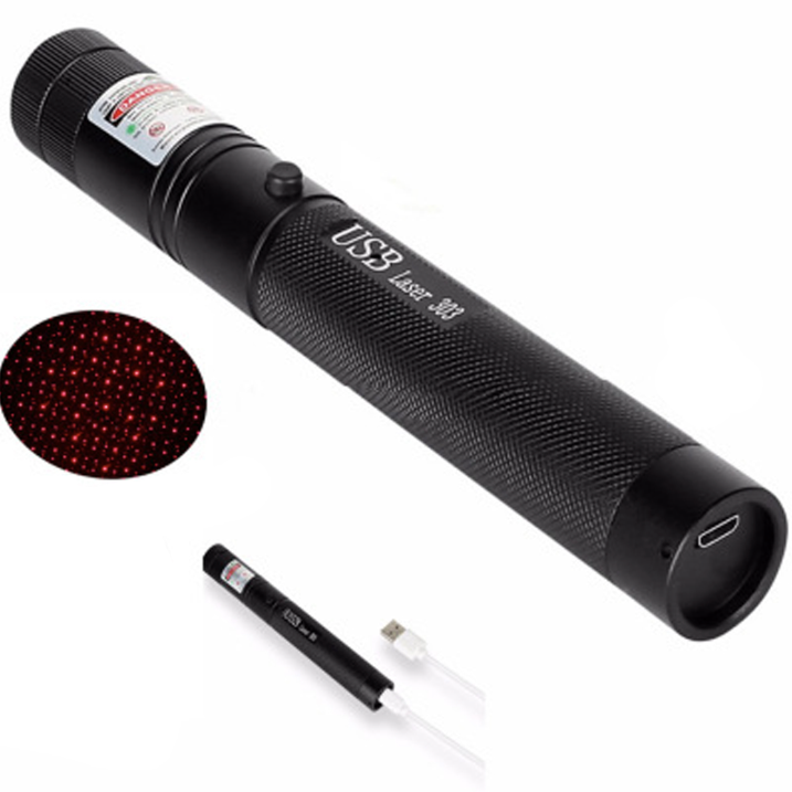 High-Performance USB Rechargeable Flashlight with Adjustable Focus – 10,000 m Range, Durable Aluminum 4