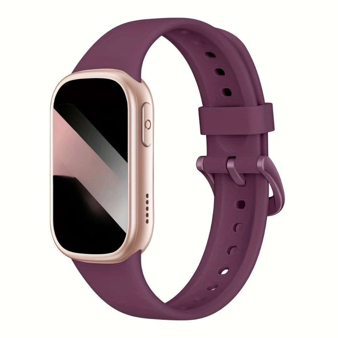IP68 Waterproof Smartwatch with Fitness Tracker, Silicone Strap, Extended Battery Life, Elegant Display 5