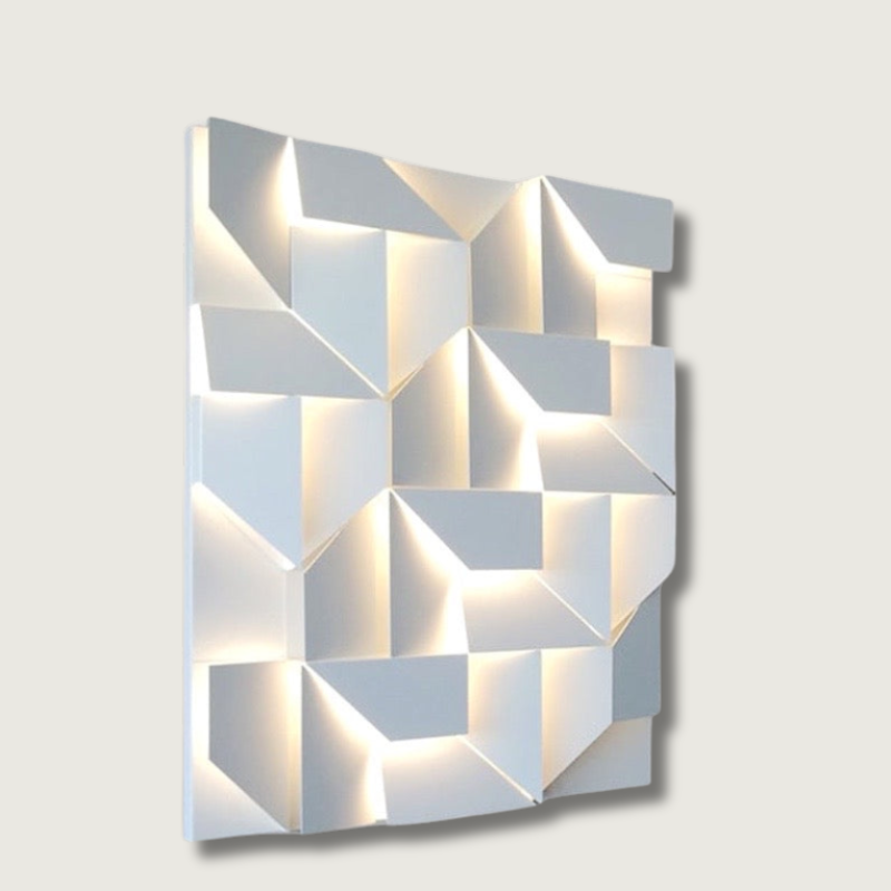 IllumiBeam – Elegant 3D Wall Lamp for Stunning Light Effects 0