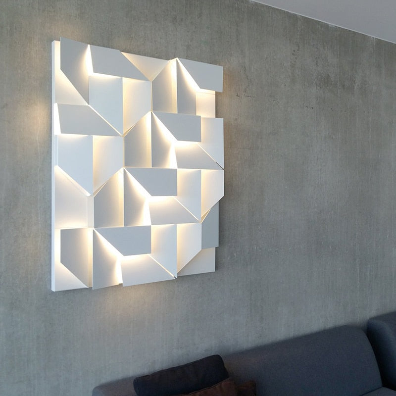 IllumiBeam – Elegant 3D Wall Lamp for Stunning Light Effects 8