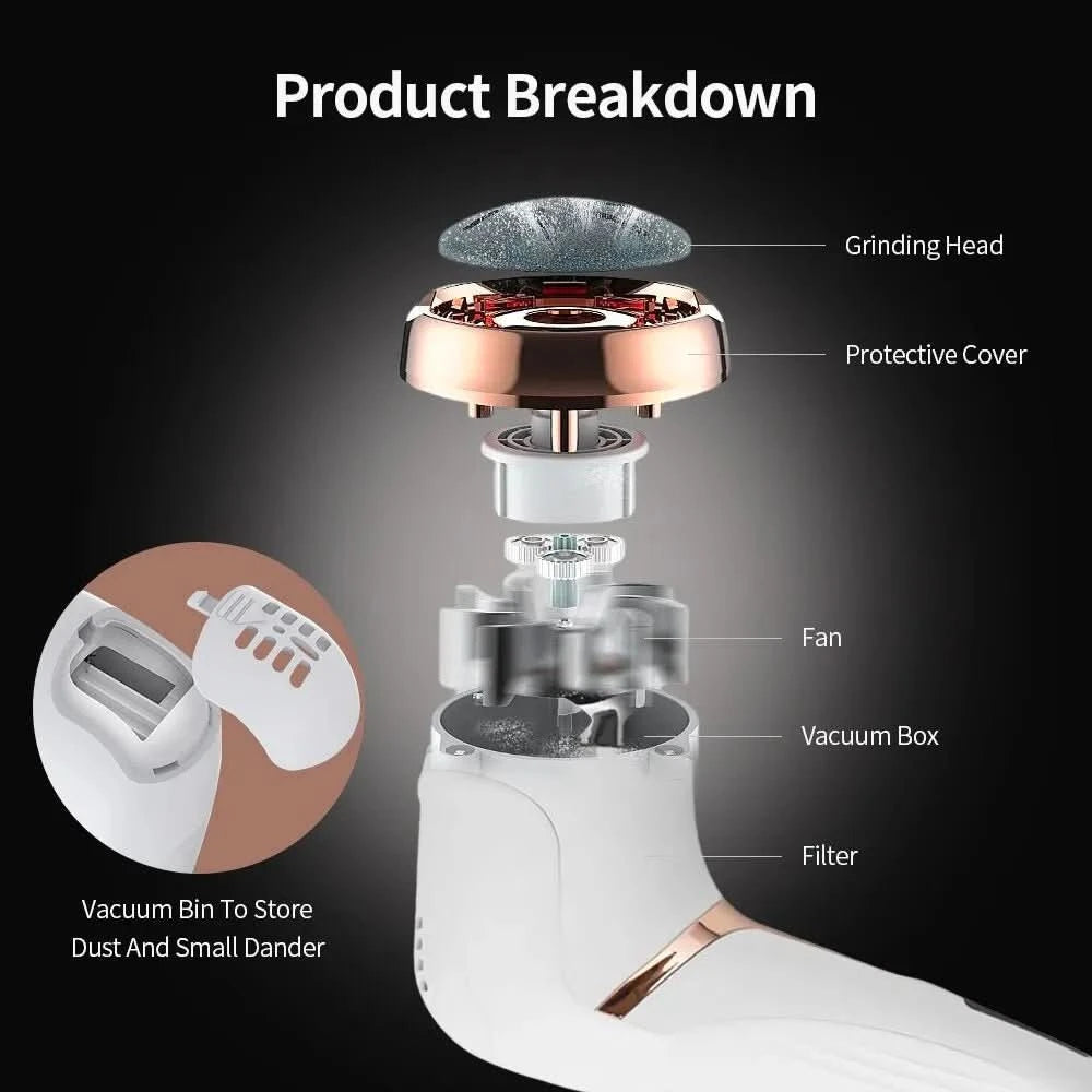 KalliSoothe | Electric Callus Remover for Soft and Silky Feet 4