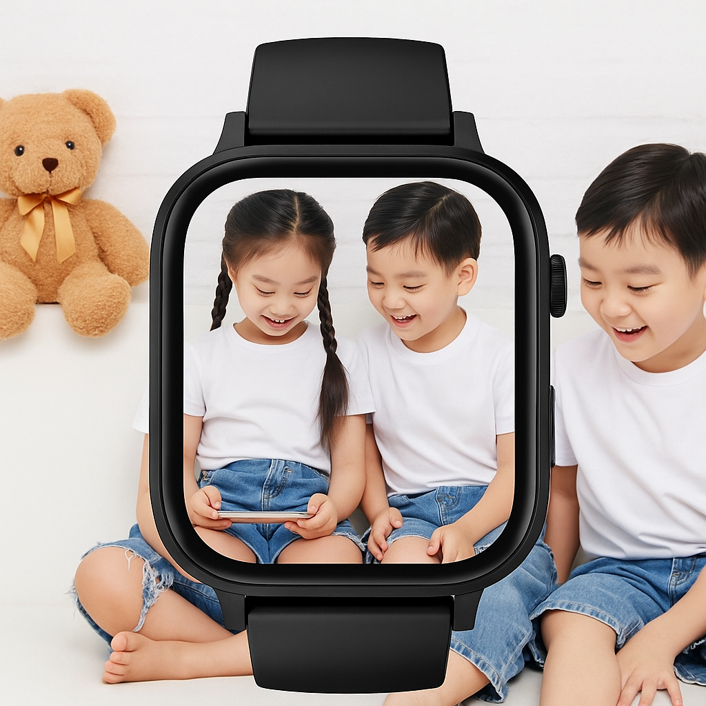 Kids GPS Smartwatch with Camera and 4G Video Calls – Waterproof, Lightweight Design for Tracking and Fun 3