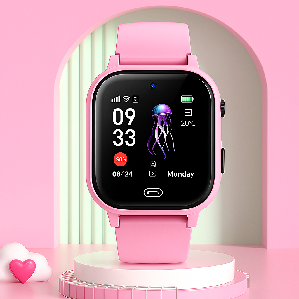 Kids GPS Smartwatch with Camera and 4G Video Calls – Waterproof, Lightweight Design for Tracking and Fun 6