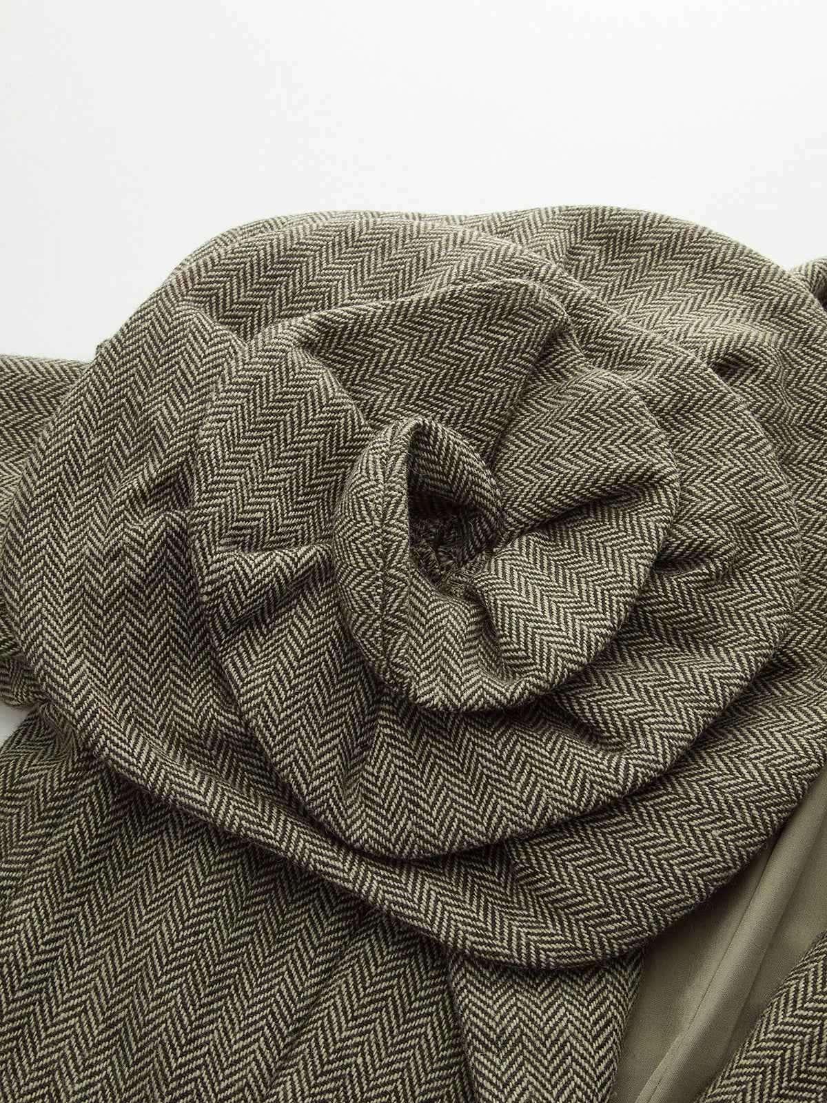 Leona | Women’s Artistic 3D Flower Single Button Tweed Blazer