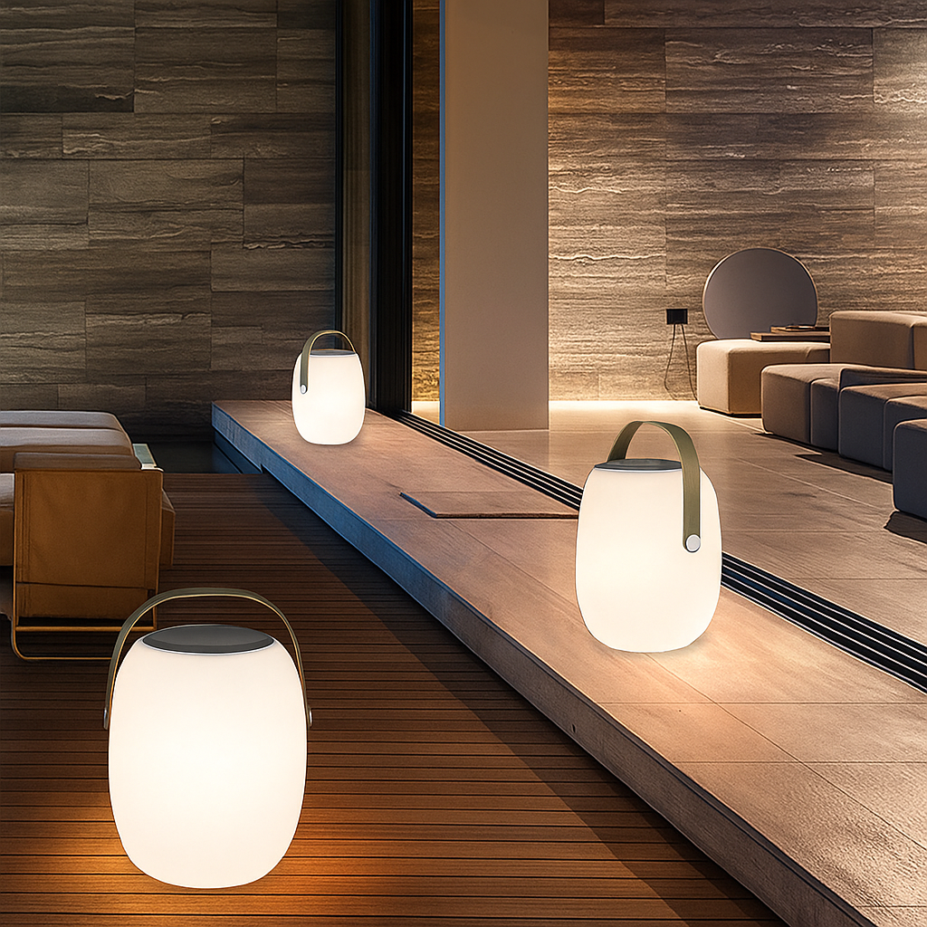 Lumetrae | Elegant Portable Solar Patio Lamp 2