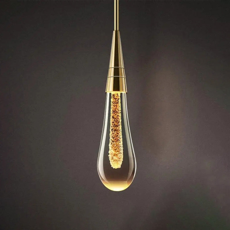 LuxeGlide – Chic Water-Drop LED Wall Lamp 3