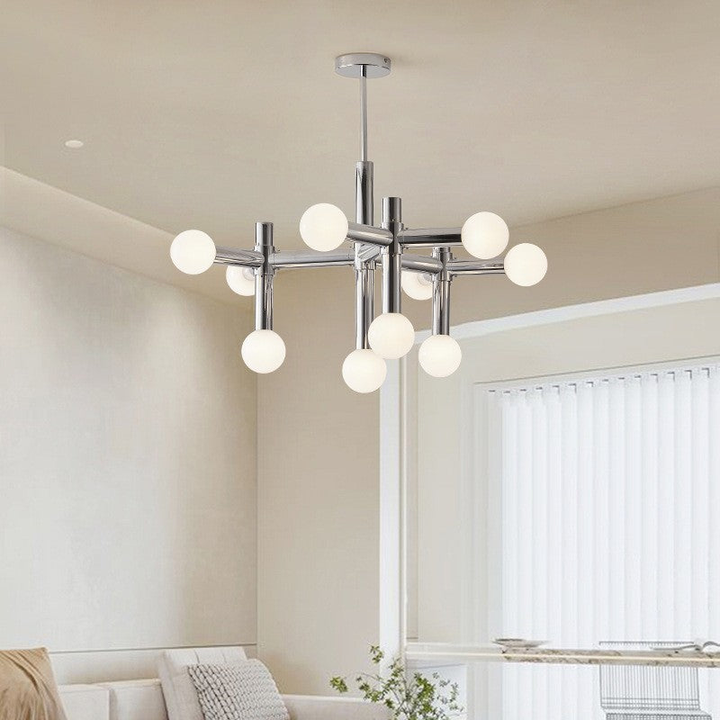 Lysiq | Artistic Metal Bauhaus Chandelier for Aesthetic Interiors 5