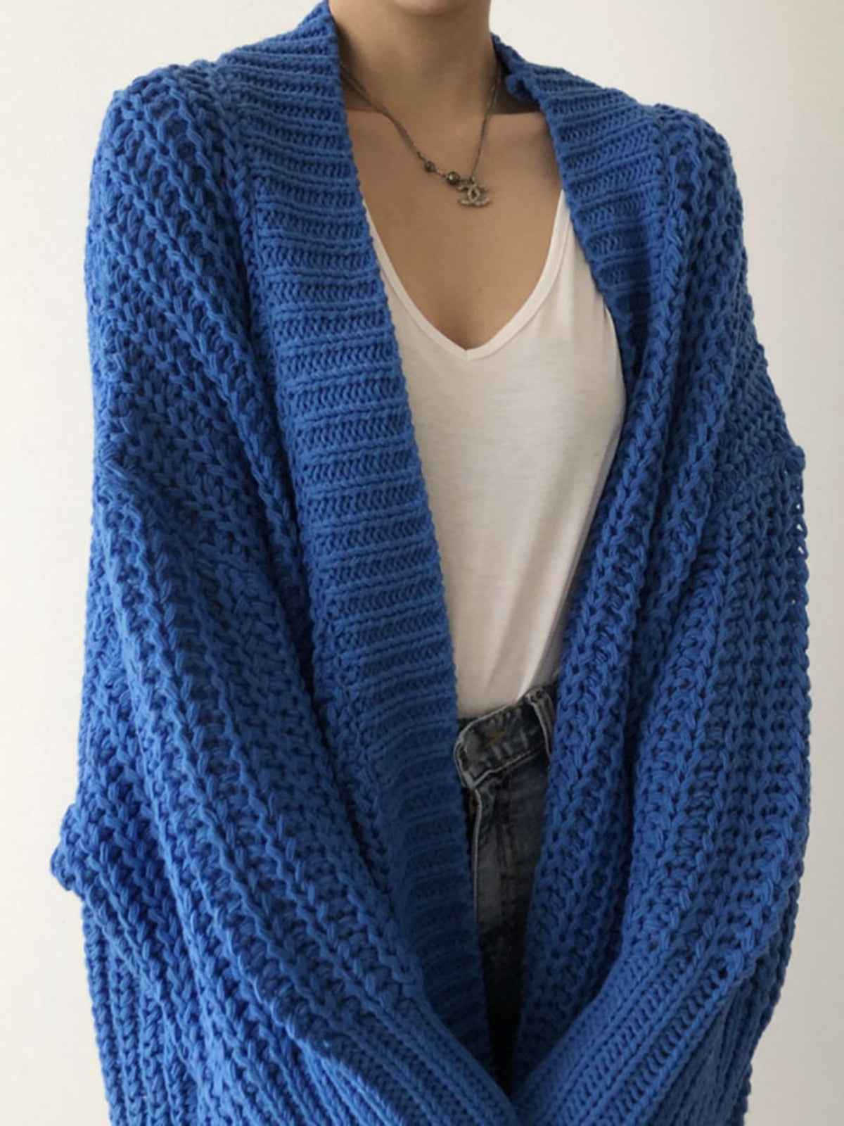 Mckenzie | Women’s Relaxed Oversize Split Knit Outerwear