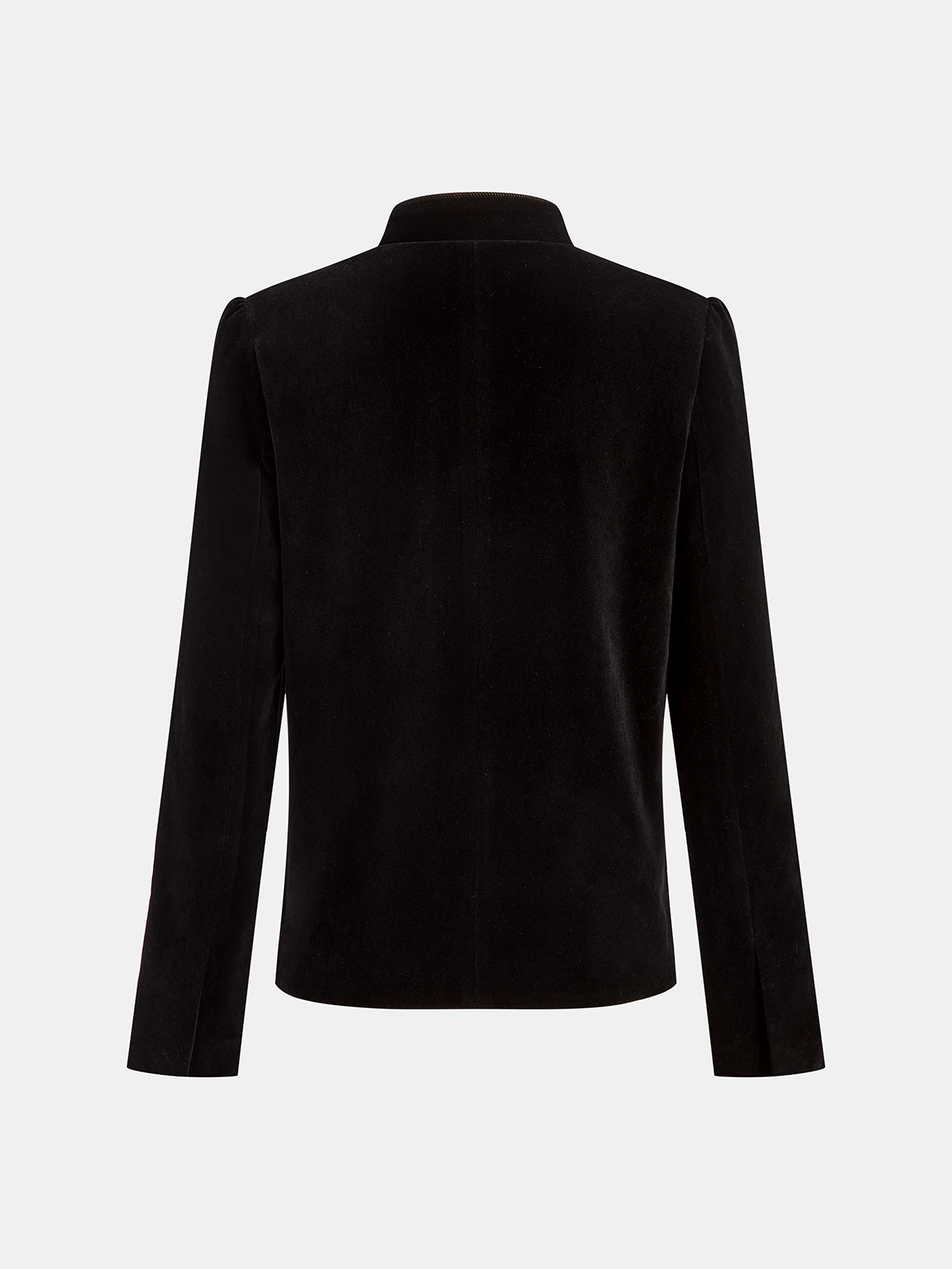 Miracle | Velvet Stand Collar Blazer 4