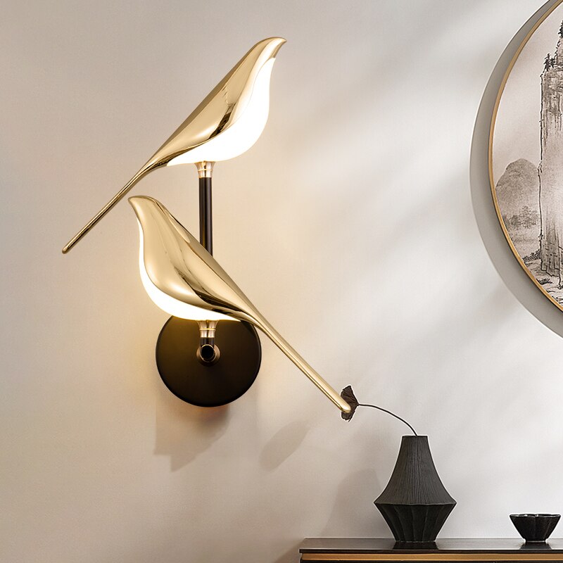 MrBird's Modern wall lamp in the shape of birds 1