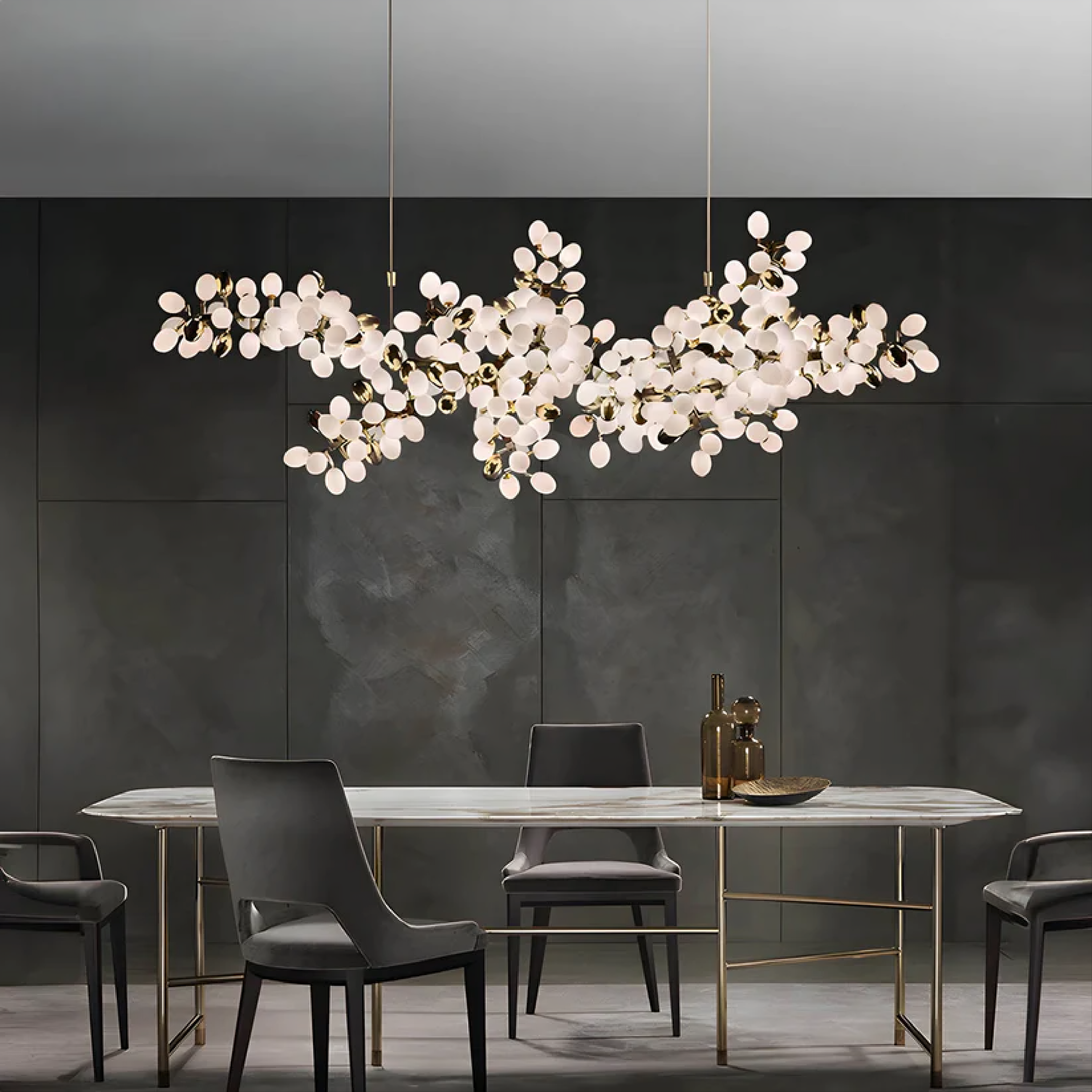 Omvra | Luxurious Flower Chandelier with Modern Touch 6