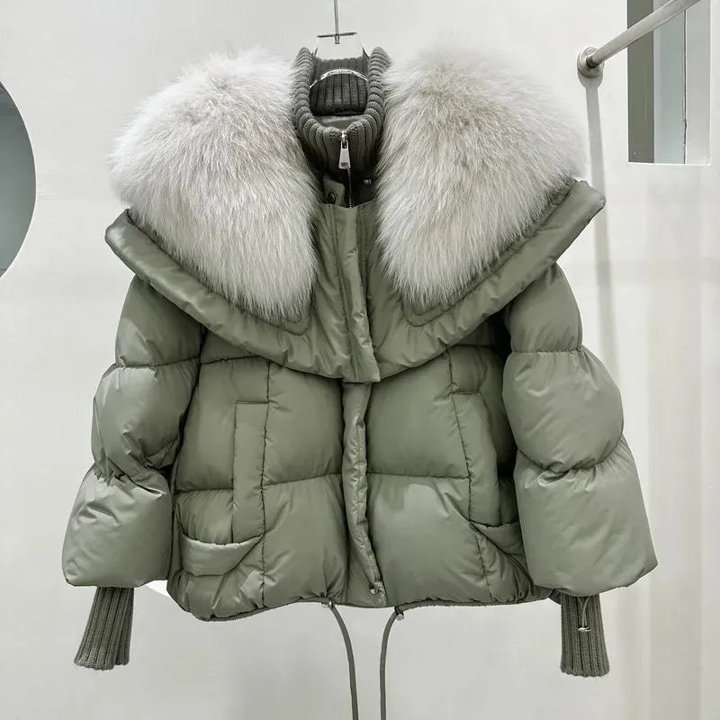 Oslo | Women's Short Coat with Padded Hood for Winter 1
