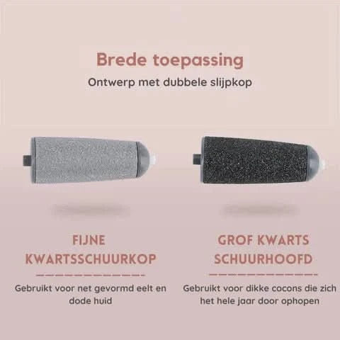 PediLuxe | Electric Foot Care Tool with Two-Speed Motor for Smooth Feet 6