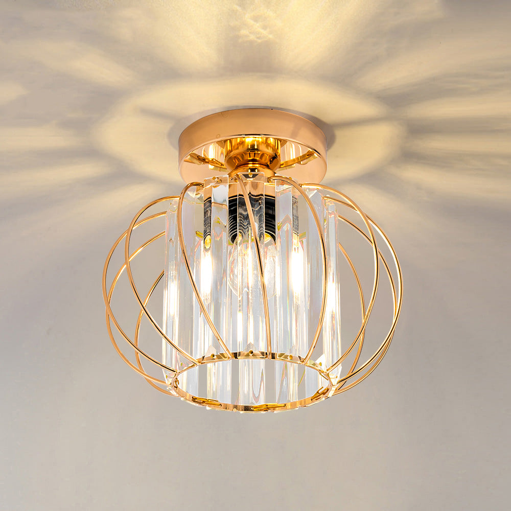 Pendant Light Black Glass Globe Ceiling Fixture 10