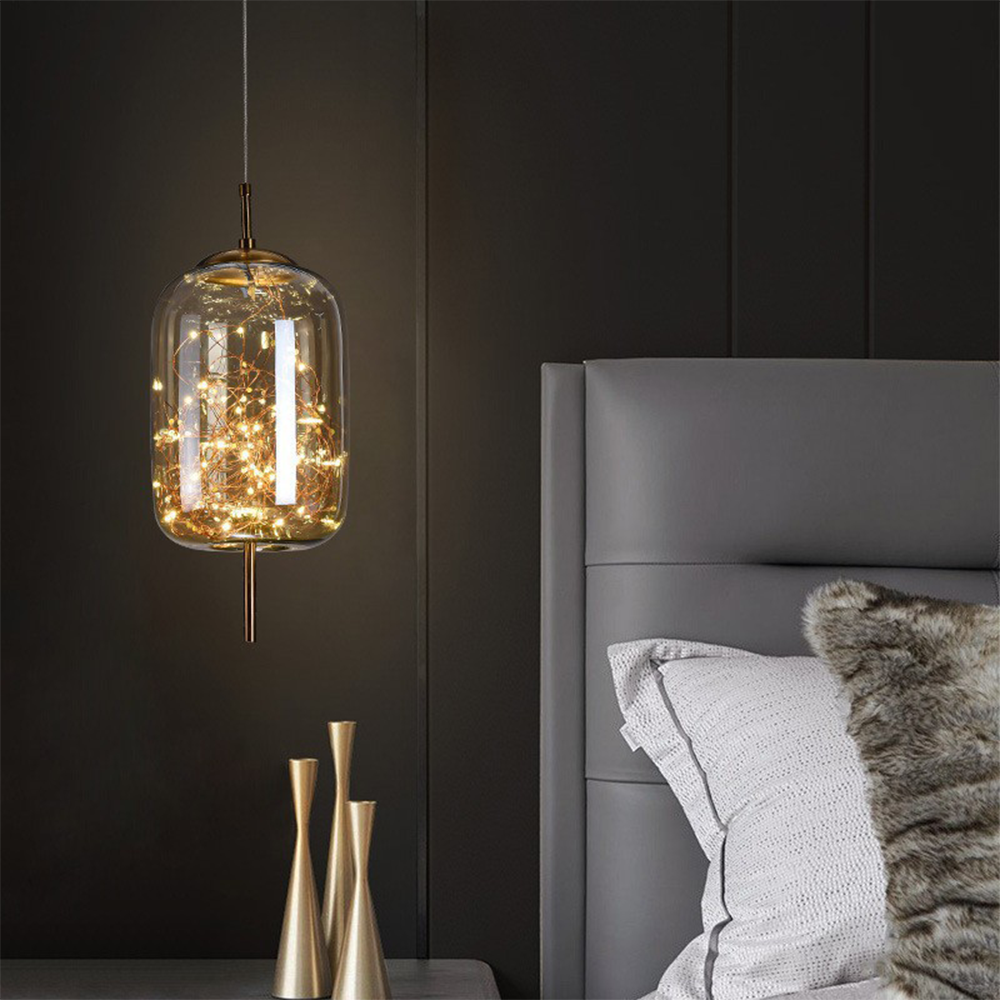 Pendant Light Glass Modern LED Ceiling Lamp 1