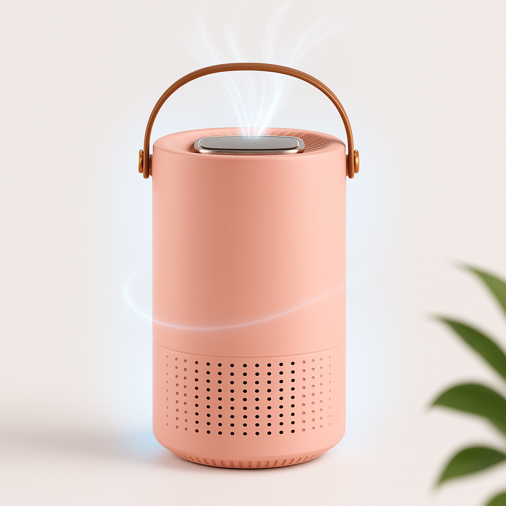 Portable HEPA Air Purifier with USB Power – Compact and Quiet for Home, Office, and Car 6