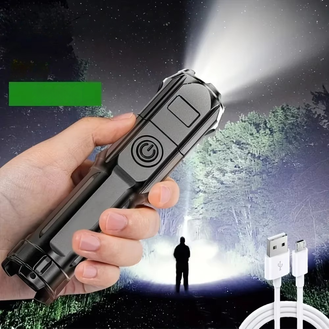 Compact EDC LED Flashlight with High Brightness and Durable Aluminum Design for Self-Defense 3
