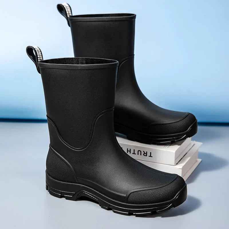 RainAura | Women’s Mid-Calf Waterproof Lightweight Rain Boots