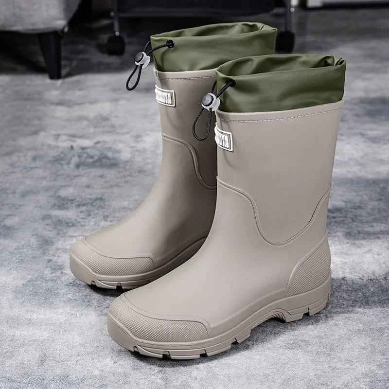 RainAura | Women’s Mid-Calf Waterproof Lightweight Rain Boots