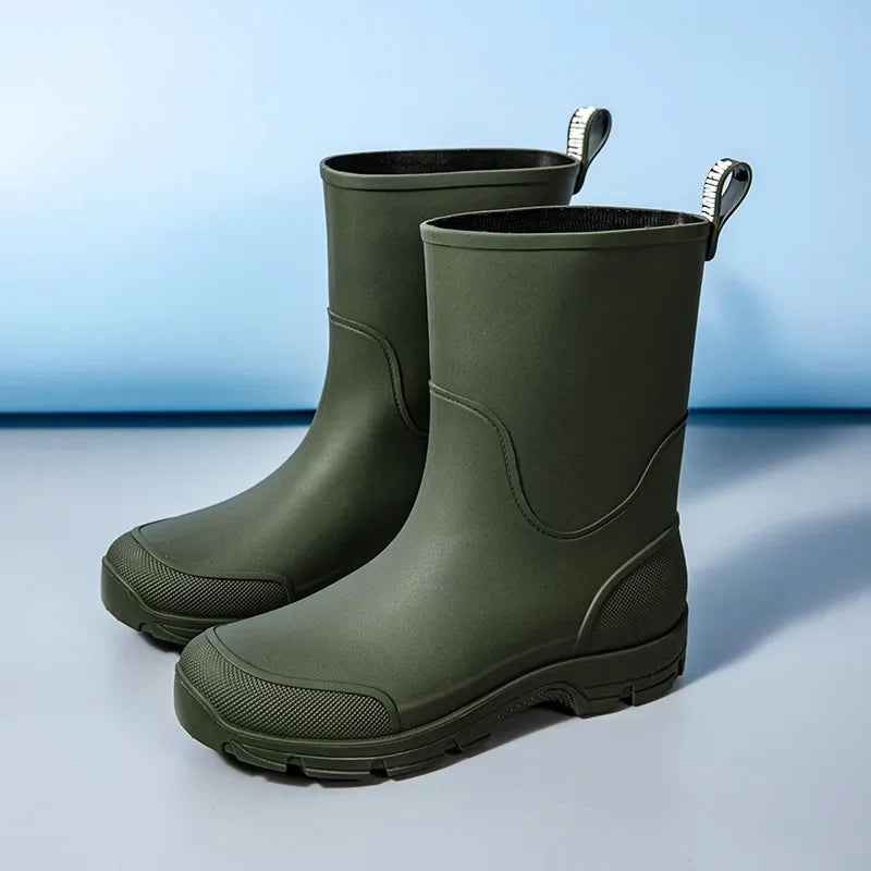 RainAura | Women’s Mid-Calf Waterproof Lightweight Rain Boots