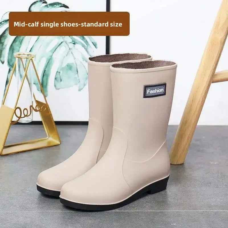 RainDrop | Women’s Mid-Calf Waterproof Rain Protection Boots