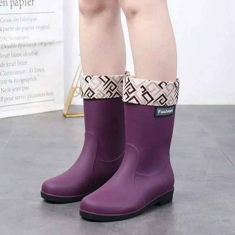 RainDrop | Women’s Mid-Calf Waterproof Rain Protection Boots