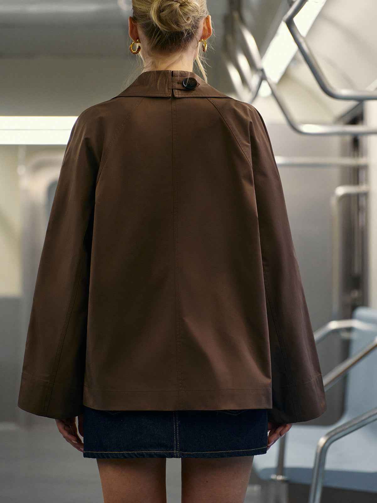 Ruth | Women's Classic Double-Breasted Belted Long Trench Coat