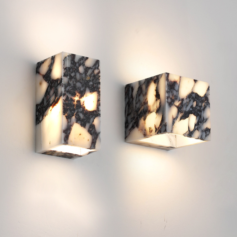 Sconiq | Elegant Marble Cube Wall Lamp 7