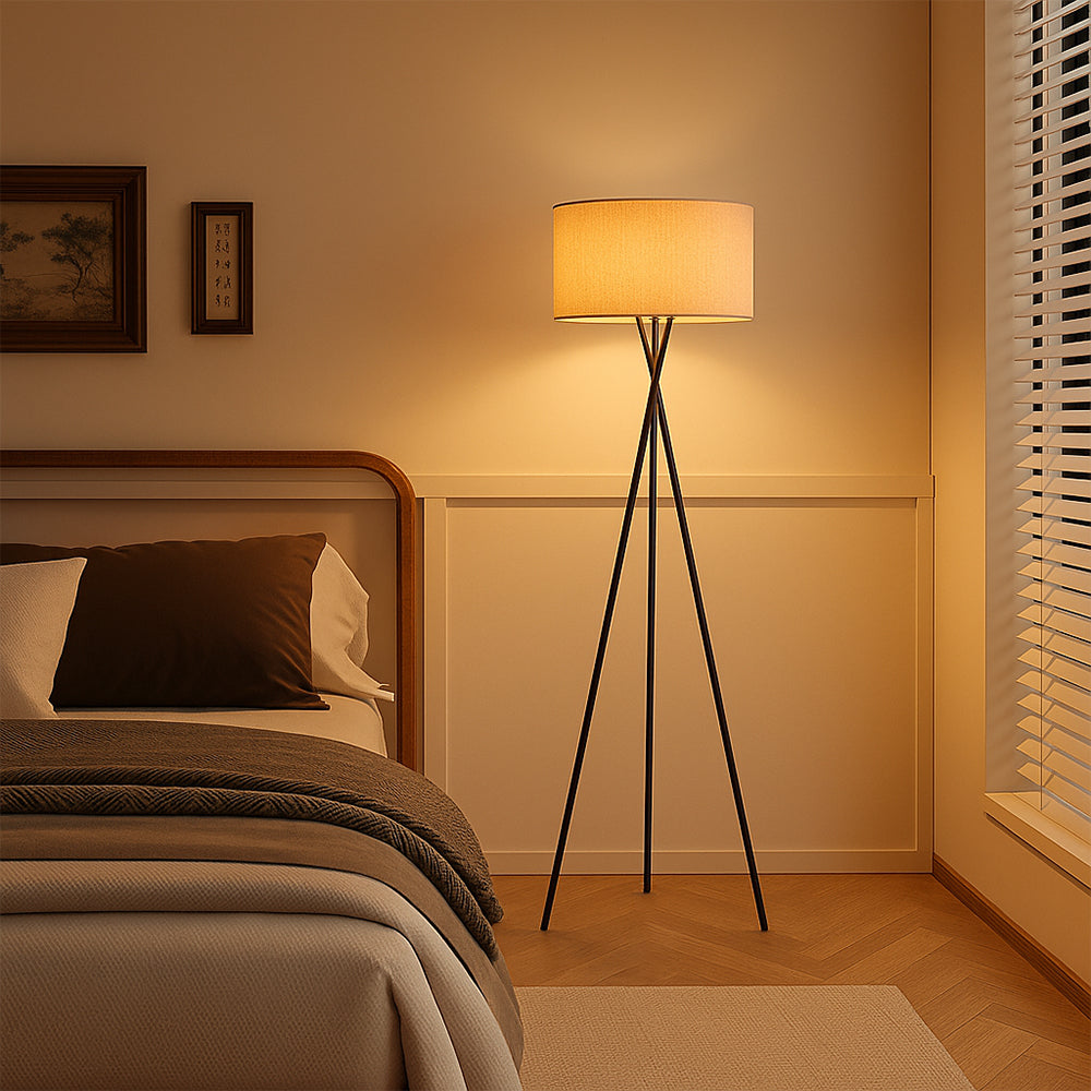 Silk floor lamp 0
