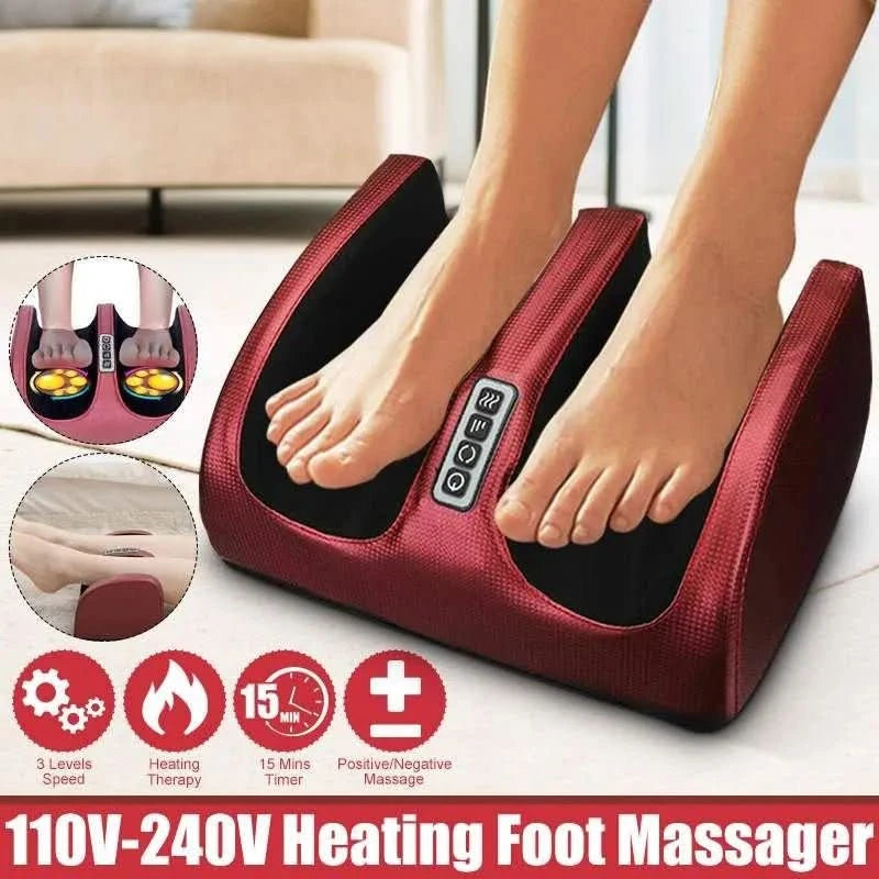 SootheStep | Shiatsu Foot Massager with Heat and Timer for Home Relaxation 1