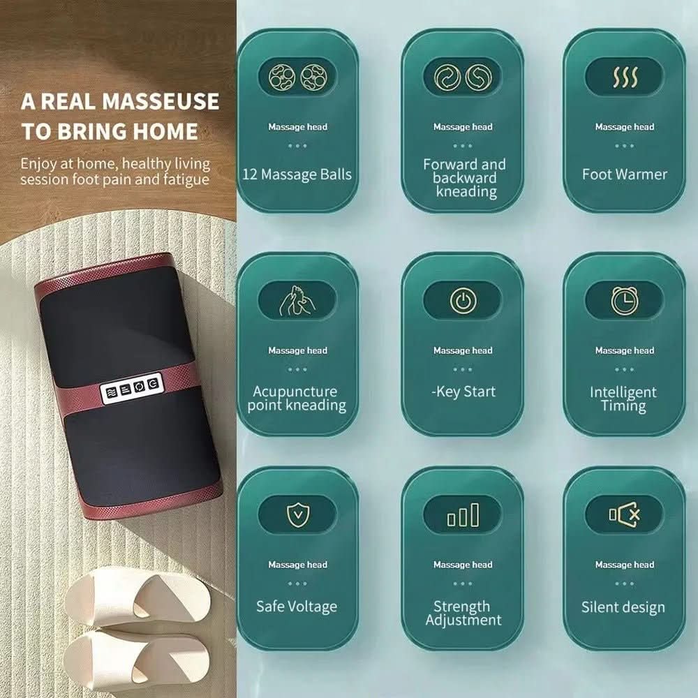 SootheStep | Shiatsu Foot Massager with Heat and Timer for Home Relaxation 8