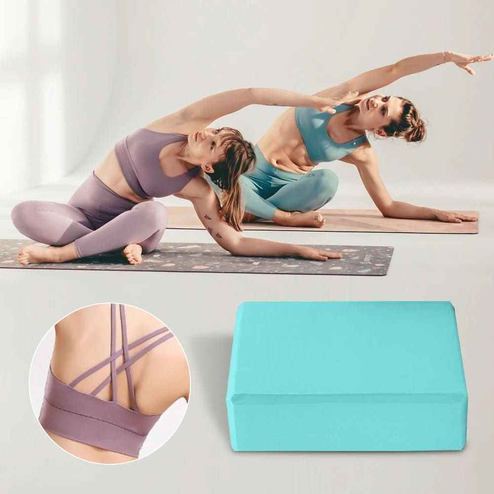 SupportFlex | High-Density Yoga Block for Stability, Balance, and Stretch Flow