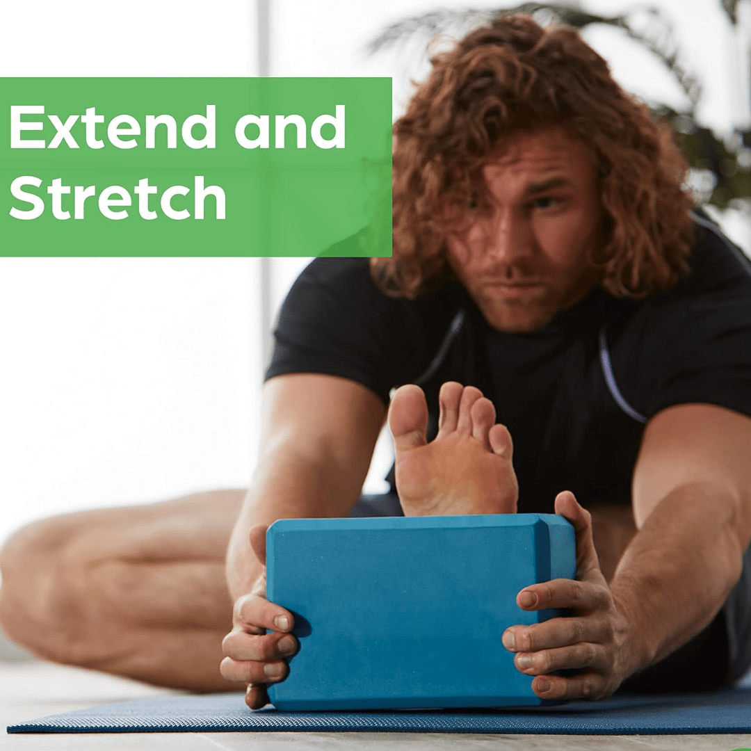 SupportFlex | Yoga Foam Block for Balance, Posture Support & Stretching 5