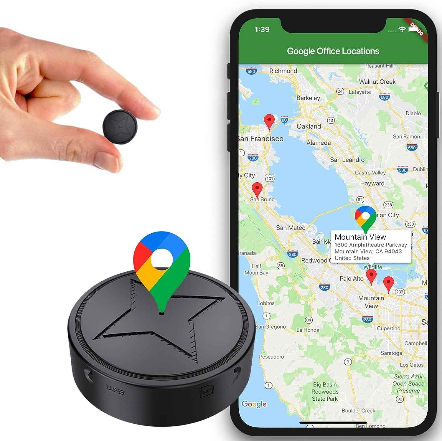 TrackMag | Magnetic Mini GPS Tracker for Vehicles & Valuables