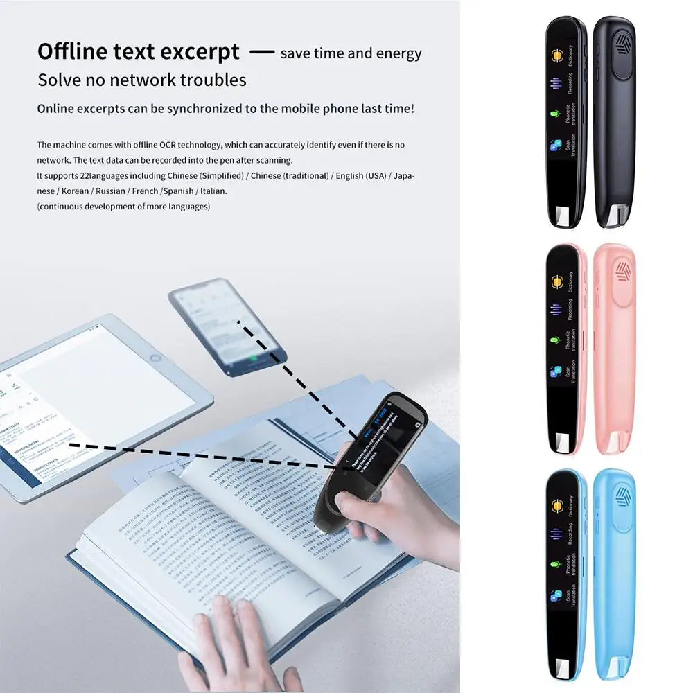 Translation Pen with Text-to-Speech and Offline Functionality – Scan and Translate 55+ Languages 3