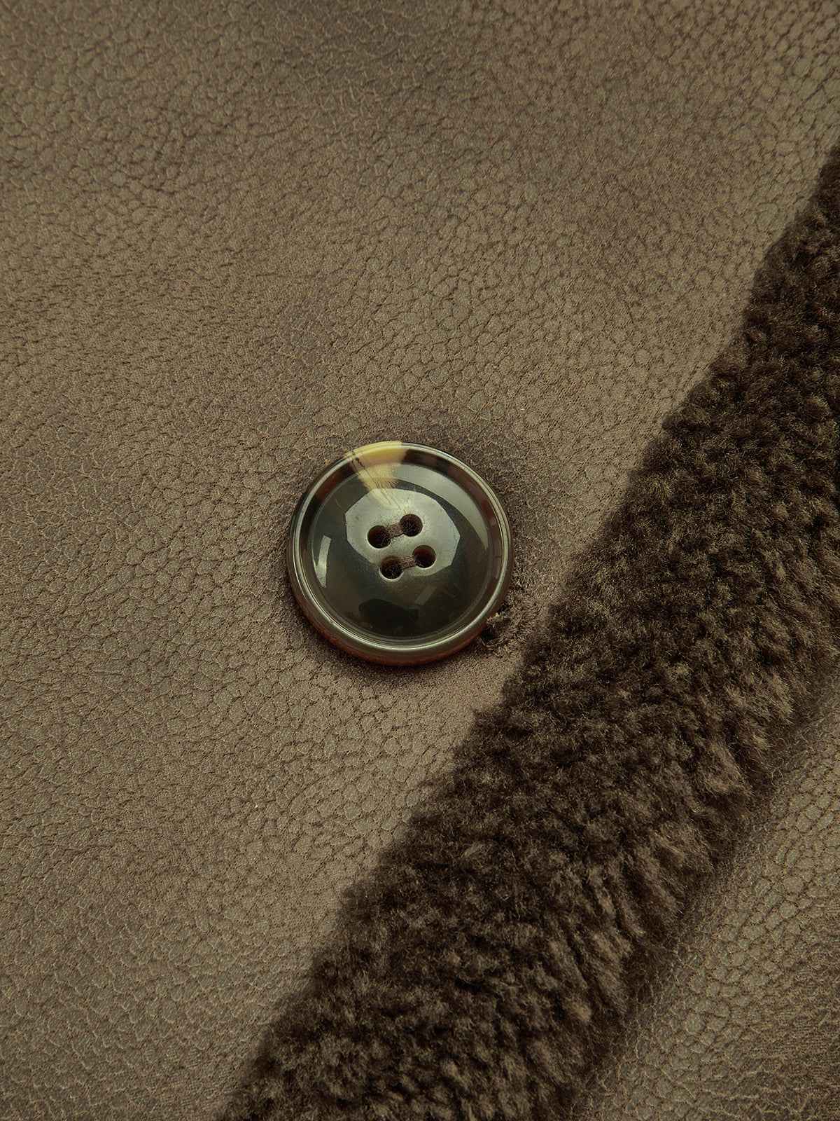 Violette | Women's Fleece-Lined Faux PU Longline Trench Coat