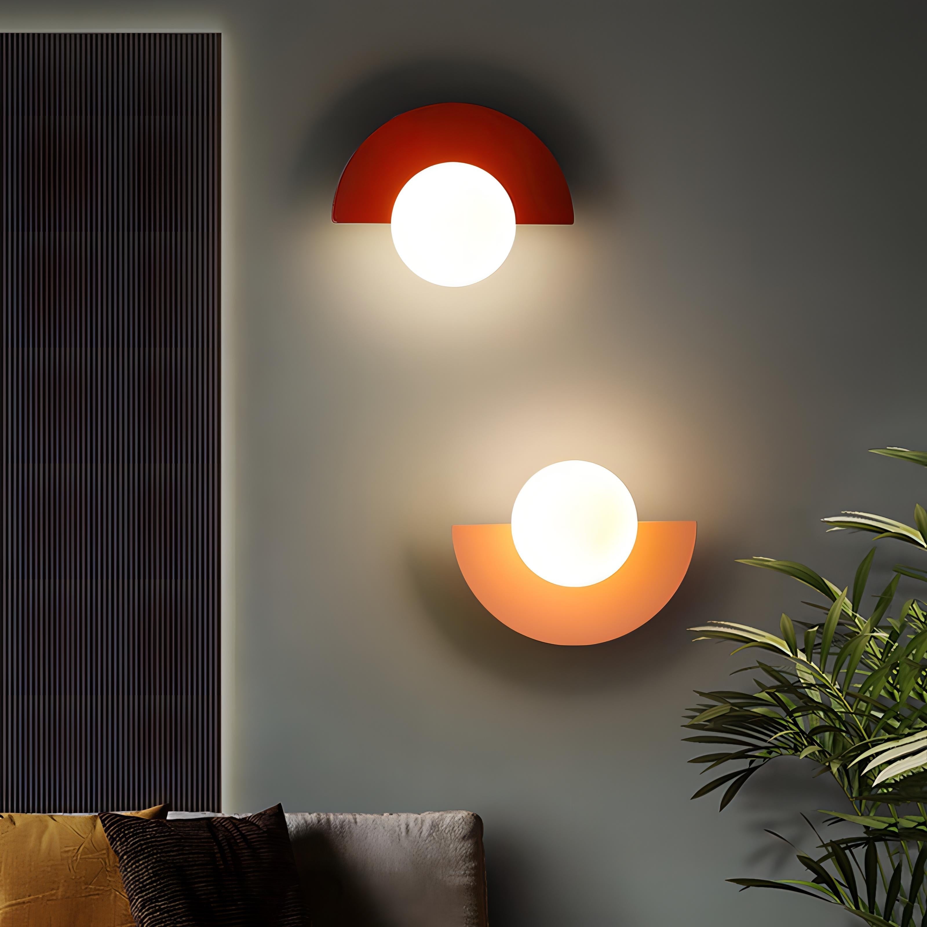 Vionis | Nordic Style Semicircular Wall Lamp for a Minimalist Elegance 1